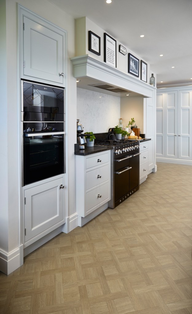 Polyflor Architex vinyl flooring in kitchen