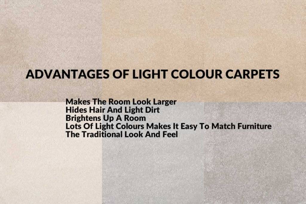 Advantages And Disadvantages Of A Light Colour Carpet
