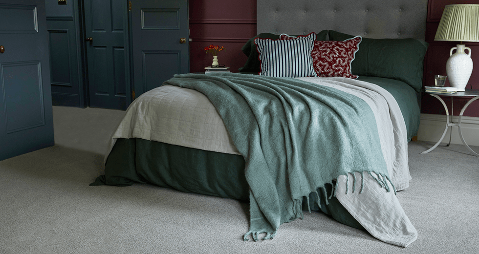 Kingston carpet from Cormar fitted in bedroom