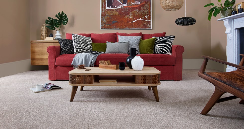 Trinity by Cormar stainfree twist carpet