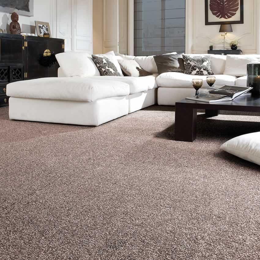 Heritage Heathers Beige Carpet In Luxury Living Room