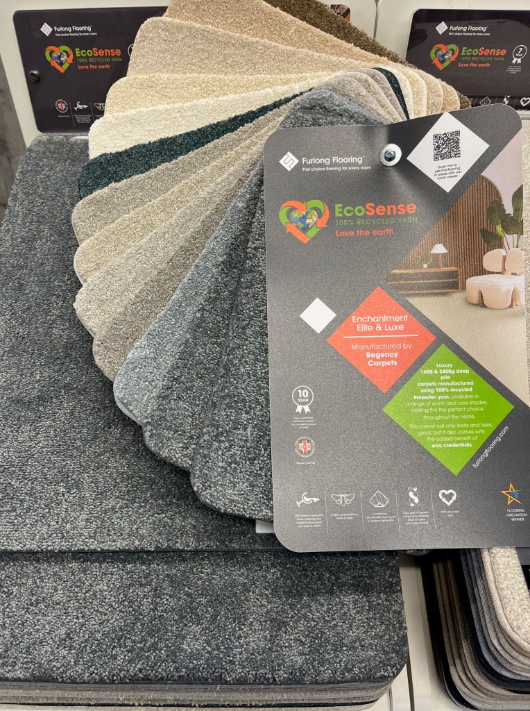 Enchantment Elite + Luxe Carpet colour swatch book