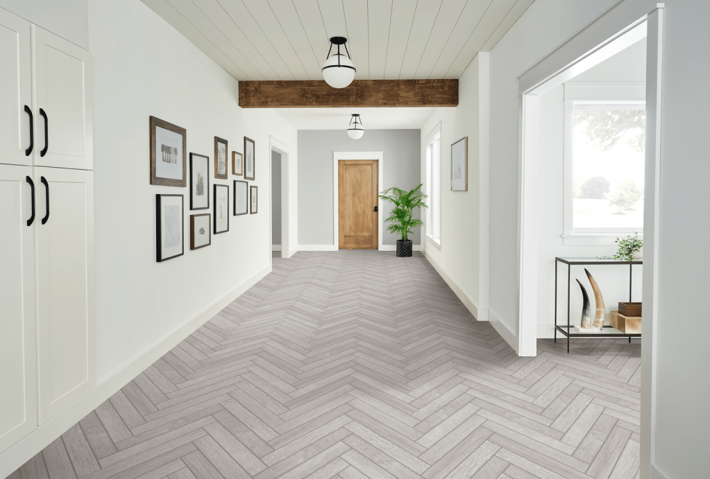 Bonita Vinyl Flooring in hallway