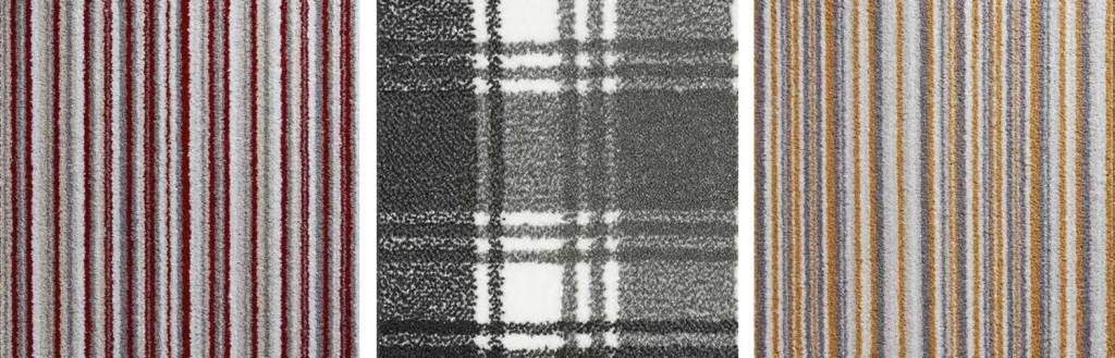 Stripe And Patterned Carpets To Hide Dirt