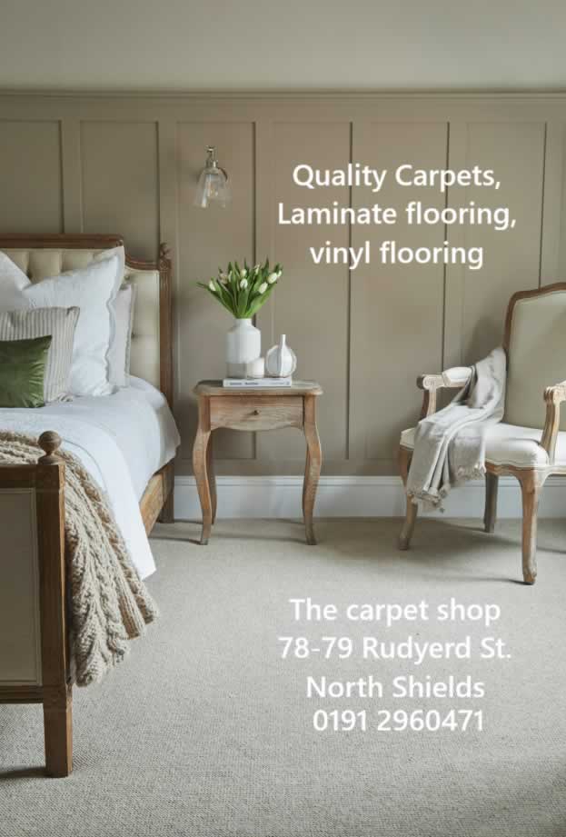 The Carpet Shop in North Shields - Carpets, Laminate Flooring & Vinyl Flooring