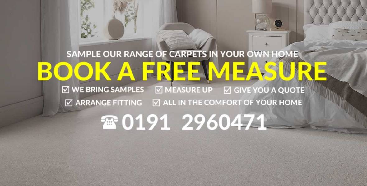 Book A Free Measure Or Quote At The Carpet Shop North Shields